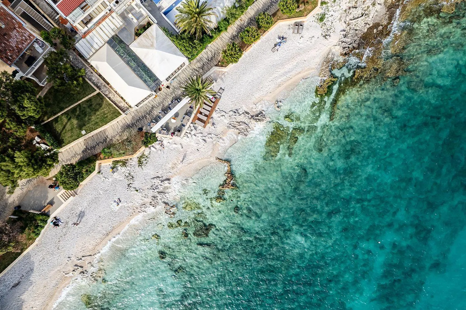 Traumhaftes Studio-Apartment Direkt Am Strand Von Rovinj Apartment